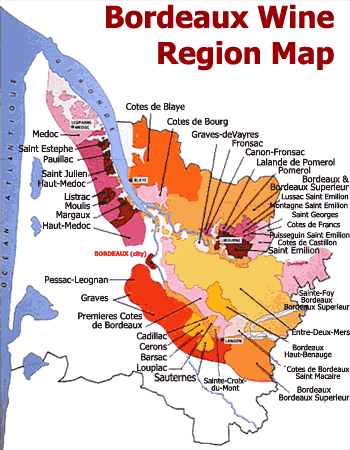 Chateau la Vieille Cure! Bordeaux_map